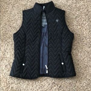 Ariat Women's Black Quilted Vest